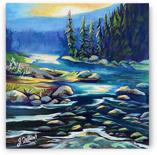 River Radiance by Janice Gallant