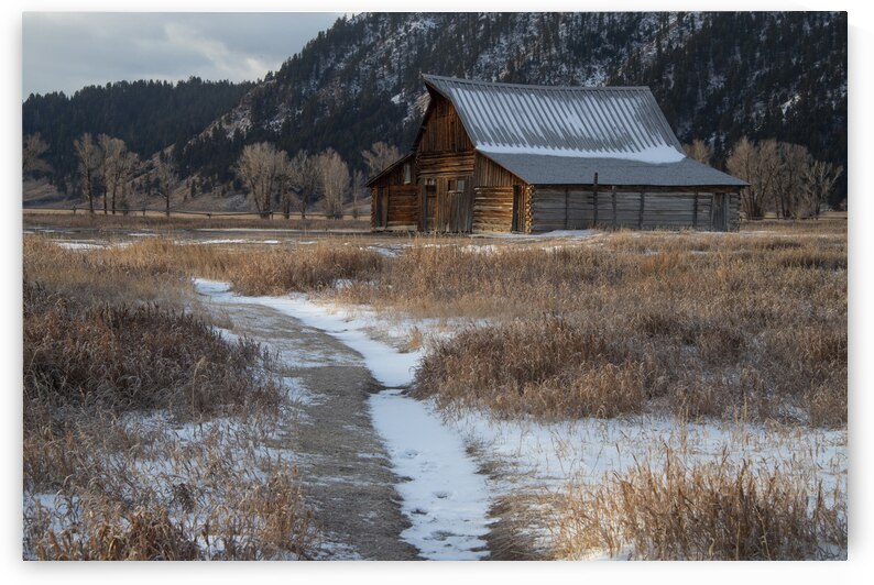 DSC 1144 barn sunrise 16x24 by Phillip A Snider Photography