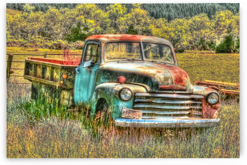 Old Chevys Never Die 16x24 by Phillip A Snider Photography