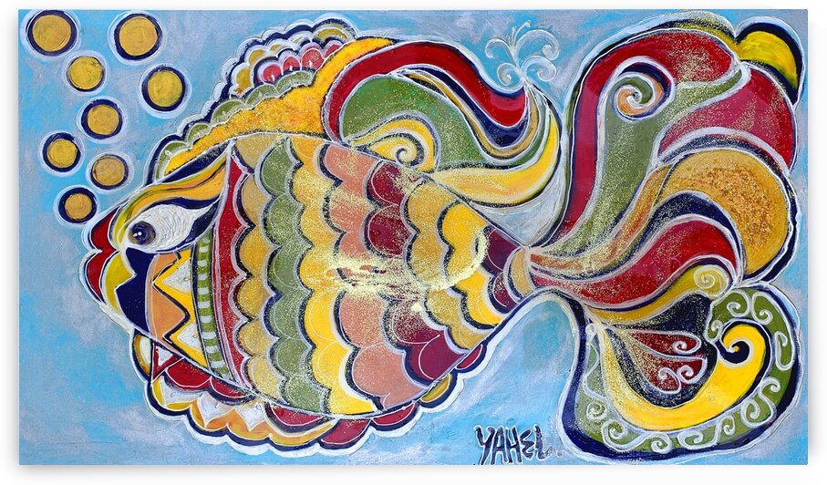 Rasta Fish by Yahel