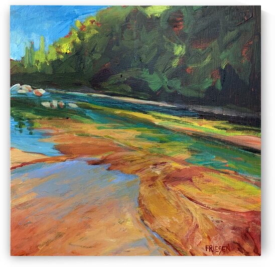 River Study by Holly Friesen