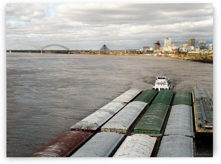Memphis Barge by Buck Morris