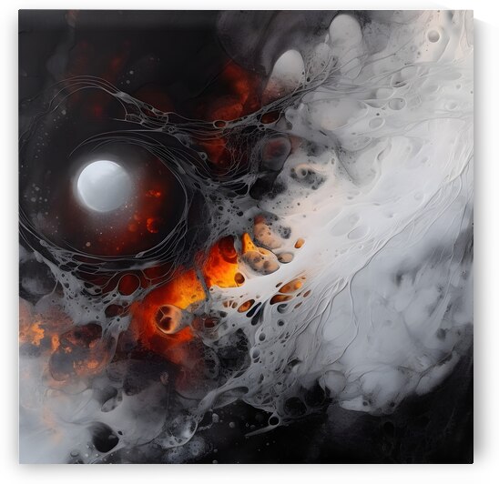 Cosmic lava Abstract by The Cryosphere