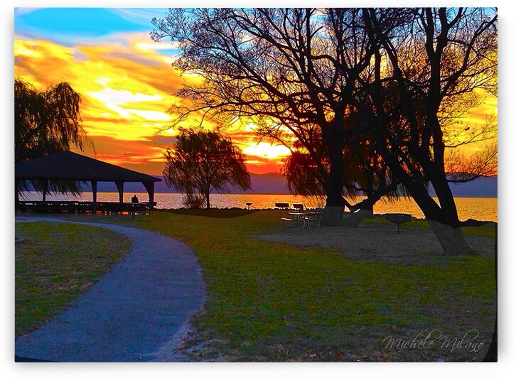 Solitude on the Hudson River by Michele Milano Arts
