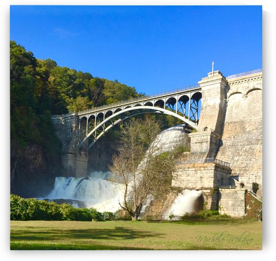 The New Croton Dam on a Perfect Day  by Michele Milano Arts