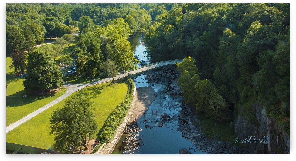High Atop the Croton Dam  by Michele Milano Arts