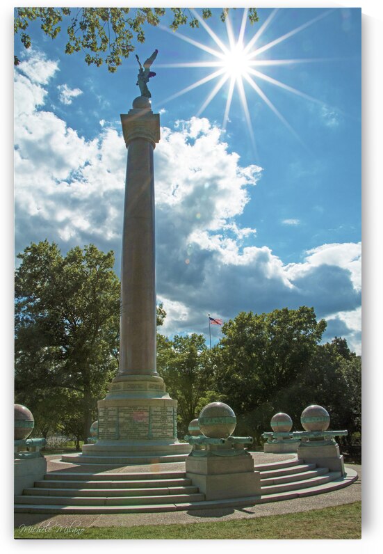 Trophy Point at West Point New York by Michele Milano Arts