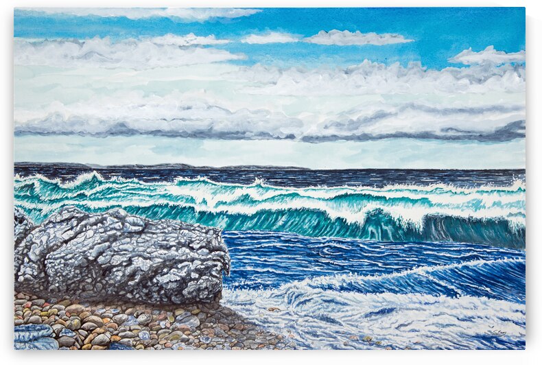 Gichigami Painting by Stephen Emms