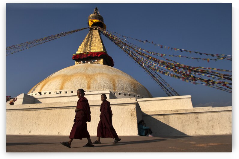 Nepal Boudinath012 by Jeremy Horner Images