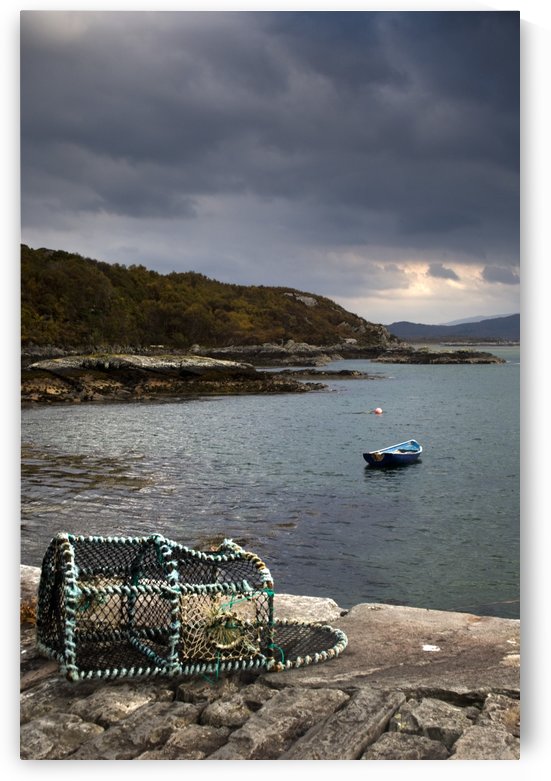Boat In The Water, Loch Sunart, Scotland by PacificStock