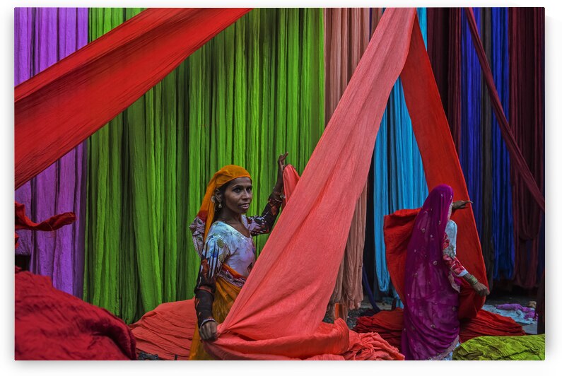 India Sarees001 by Jeremy Horner Images