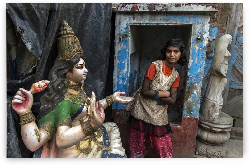 India Calcutta003 by Jeremy Horner Images