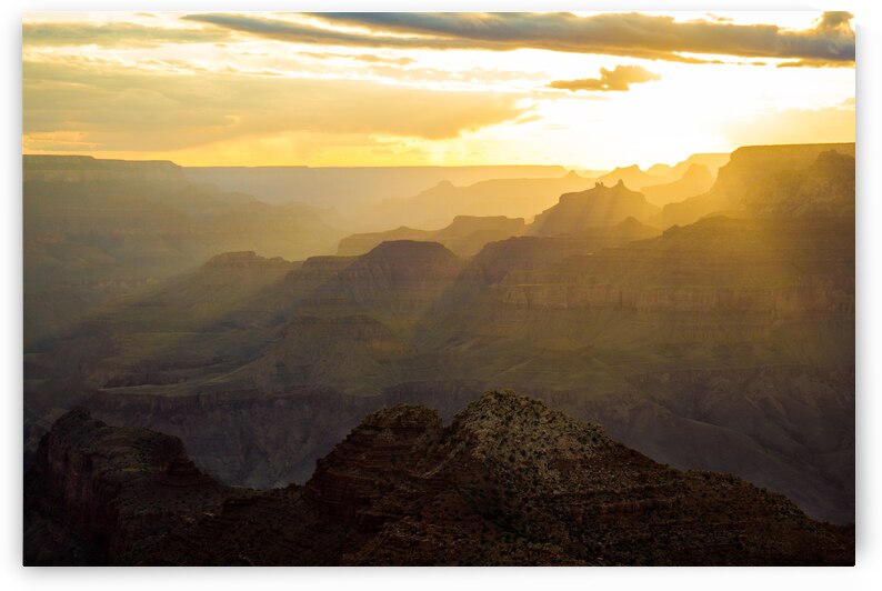 Grand Canyon sunset by Taufiq Salahuddin