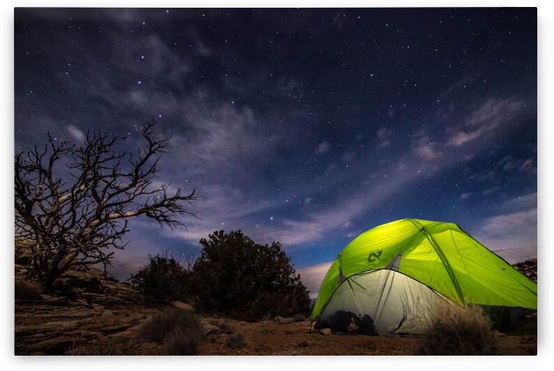 Desert night sky in the winter by Taufiq Salahuddin