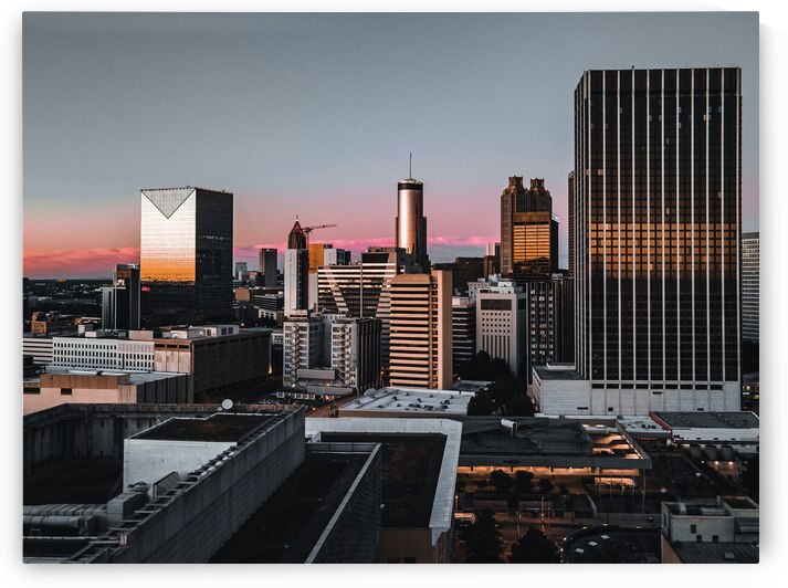 Downtown Atlanta by Aj Stewart