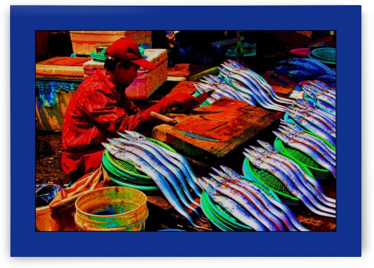 FISH MARKET IN SOUTH KOREA by LES MAYERS 