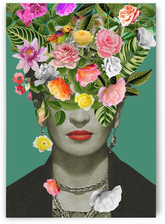 Floral Frida by 1x