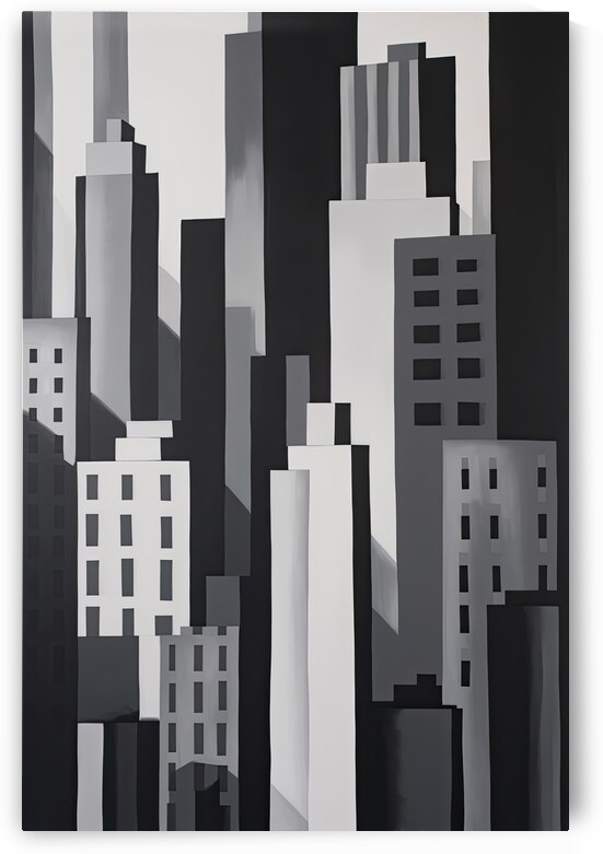 Abstract city by Bert Nijholt