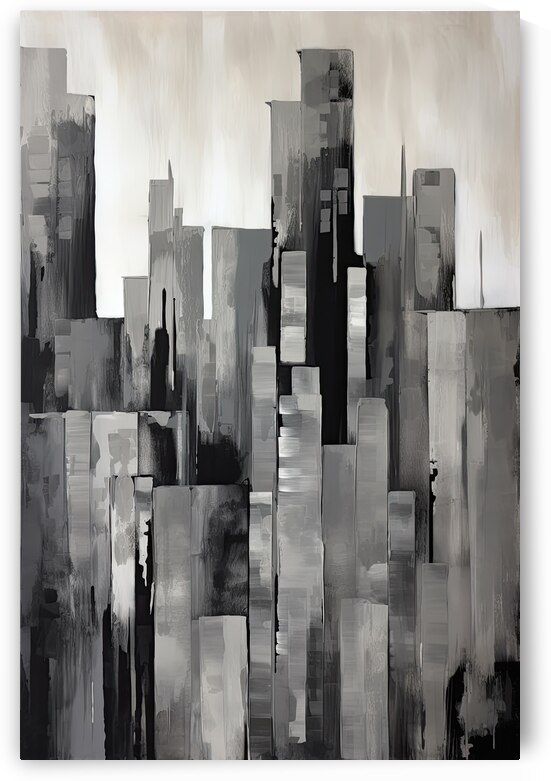 Abstract city by Bert Nijholt