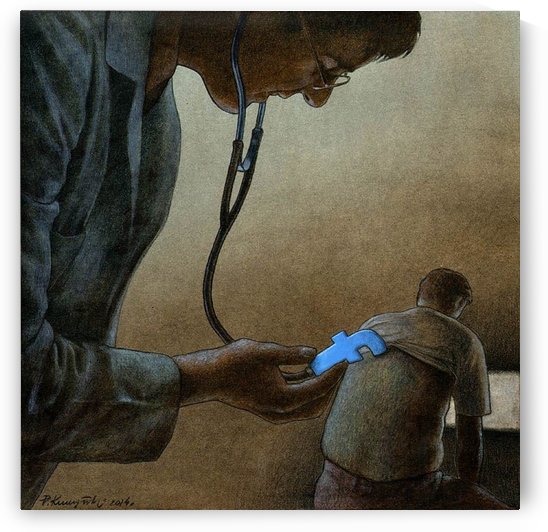 Facebook check by Pawel Kuczynski