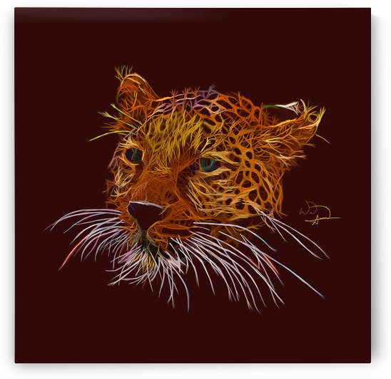 Leopard Abstracto by Tazmatic