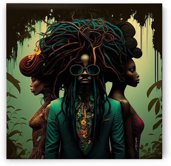 Rooted gigapixel art scale 4 00x by Valeda Williams