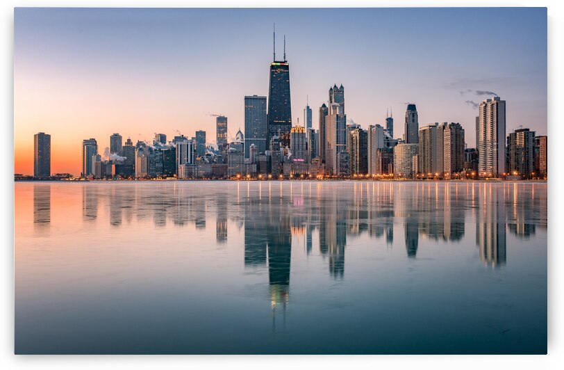 Chicago Illinois Skyline by Dutch Photographer