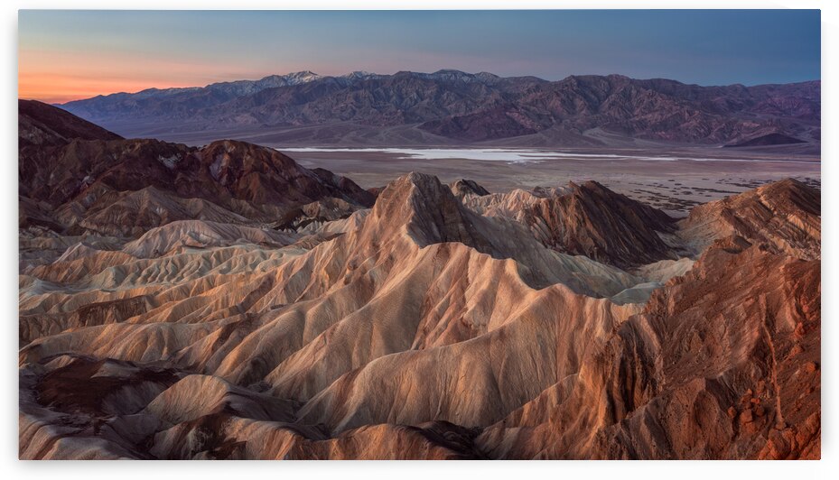 Zabriskie Point Death Valley by Dutch Photographer