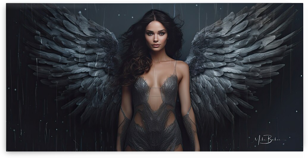 Angel of Destiny - InfiniteCanvasAi by Mike Baker