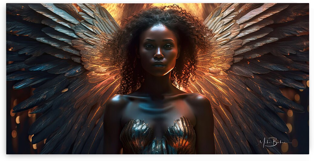 Angel of Enlightenment - InfiniteCanvasAi  by Mike Baker
