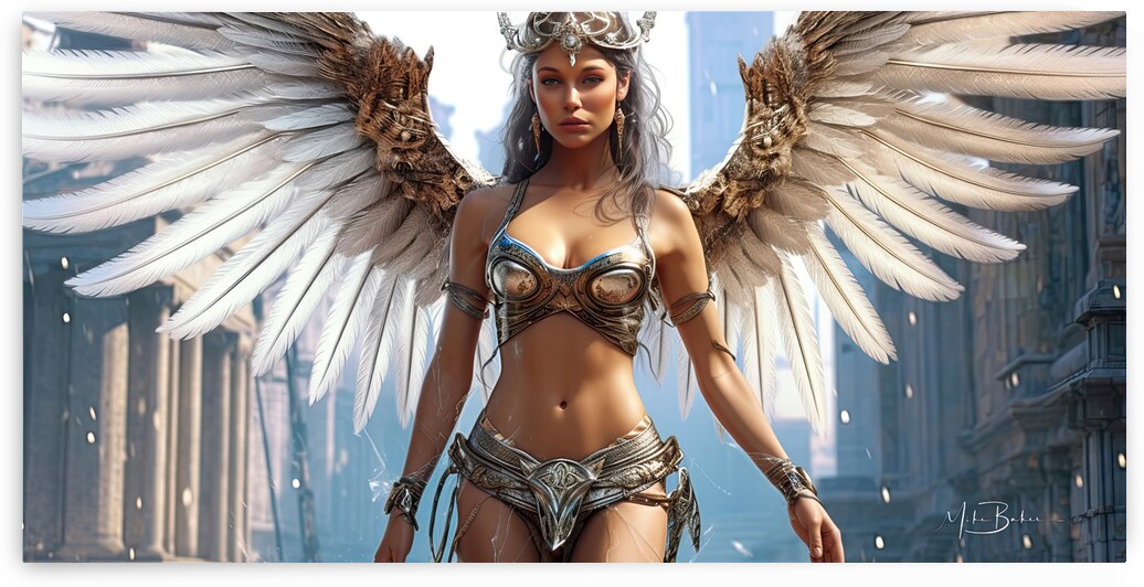 Angel of Kindness - InfiniteCanvasAi  by Mike Baker