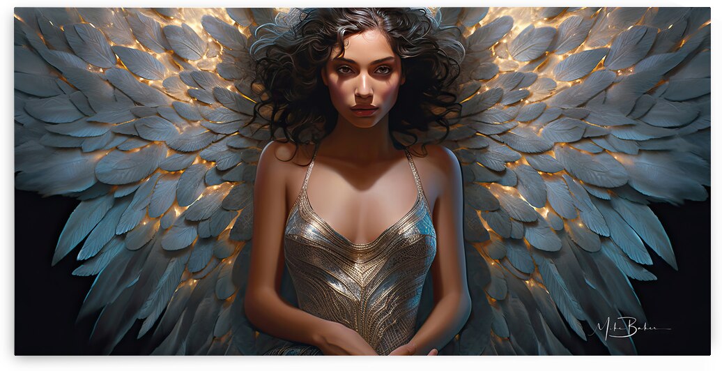 Angel of Love - InfiniteCanvasAi  by Mike Baker