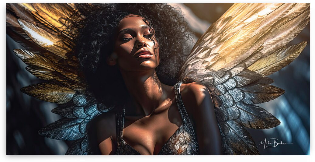 Angel of Tranquility - InfiniteCanvasAi   by Mike Baker