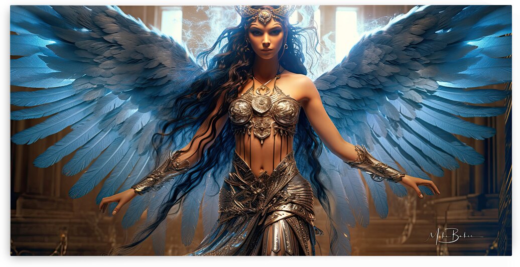 Angel of Hope - InfiniteCanvasAi  by Mike Baker