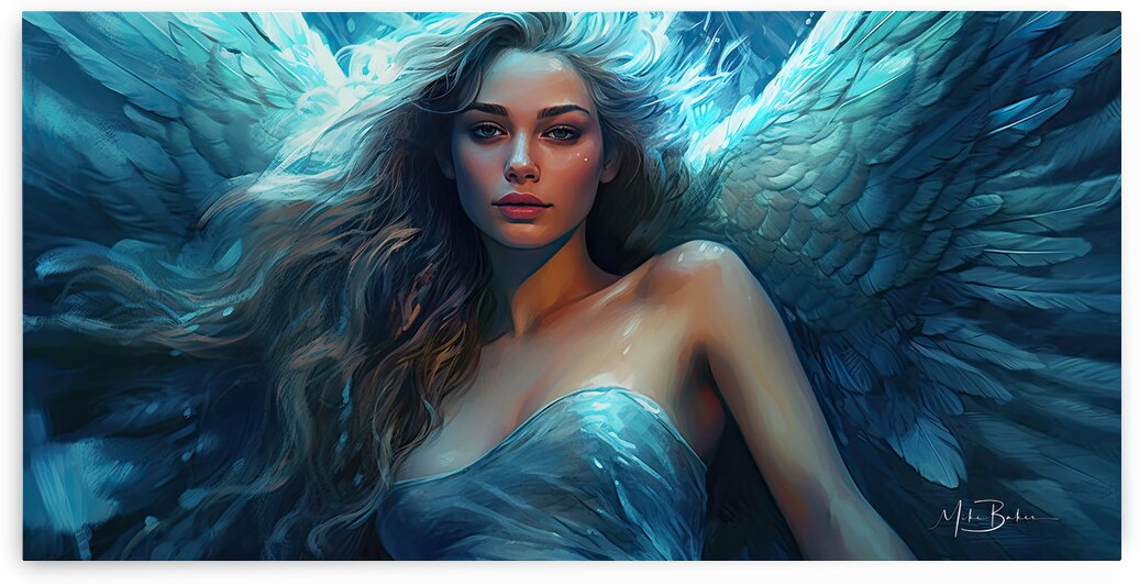 Angel of Compassion - InfiniteCanvasAi  by Mike Baker