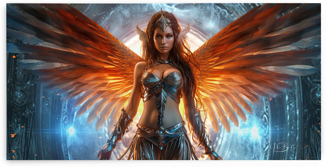 Angel of Insight - InfiniteCanvasAi   by Mike Baker