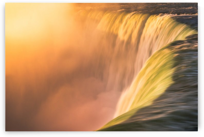 Niagara Falls at Sunrise by Andreas Wonisch