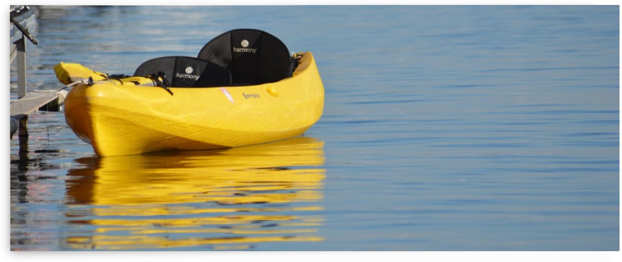 Yellow Kayak by Cameron Young