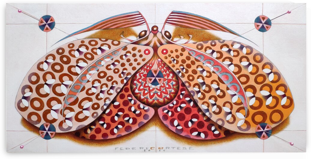 Chromatic butterfly - pink by federicocortese