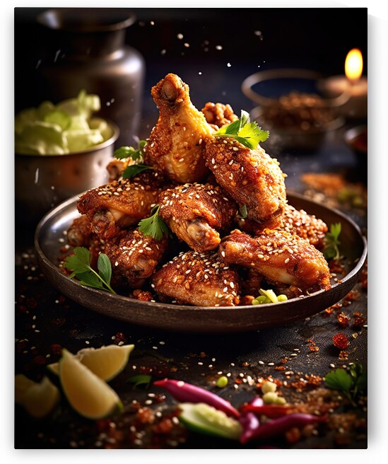 Crispy chicken wings Juicy by Carlos Castilla
