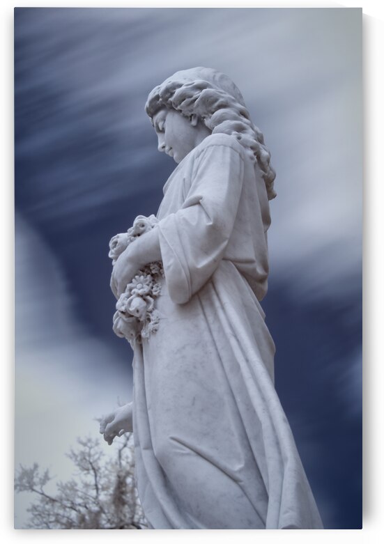 Female in Cemetary by Images By Jon Evan
