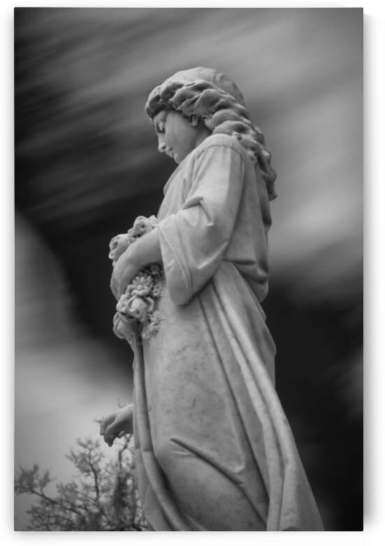 Female in Cemetary II by Images By Jon Evan