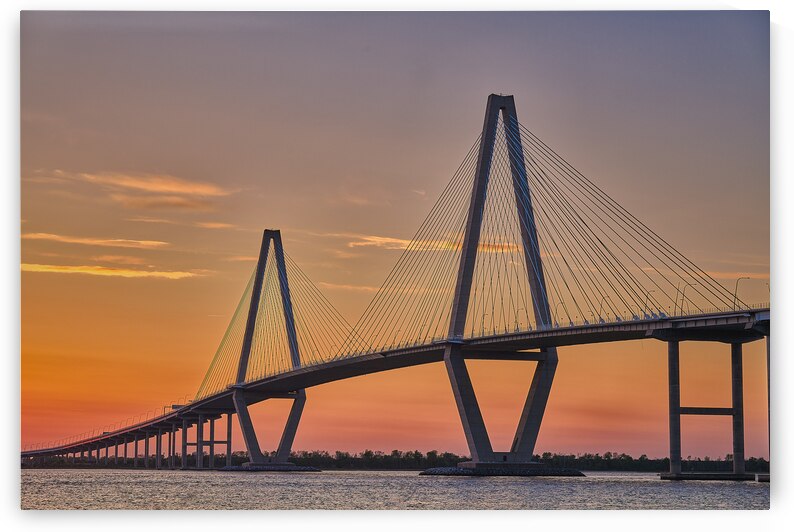 Ravenel Bridge at Dusk by Images By Jon Evan