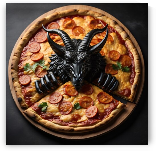 Baphomet Special Pizza by Kalki Kriva Dna