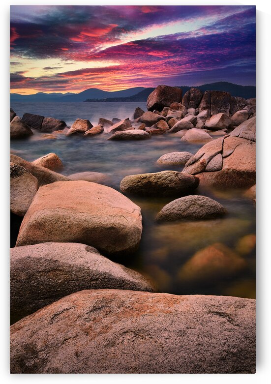 Sunset on Lake Tahoe by Images By Jon Evan