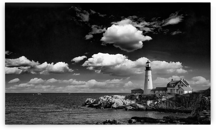 Nubble Lighthouse In Maine by Images By Jon Evan