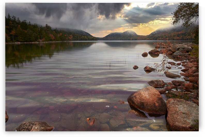Jordan Pond in Acadia by Images By Jon Evan