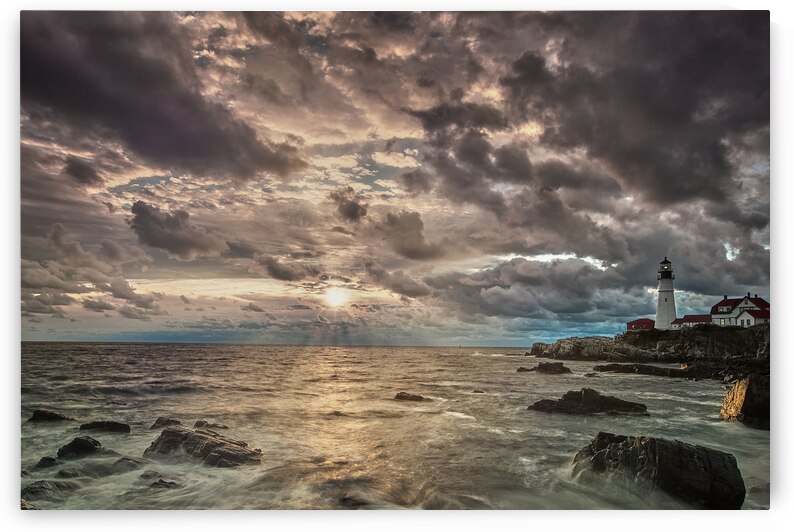 Maine Hubble Lighthouse by Images By Jon Evan