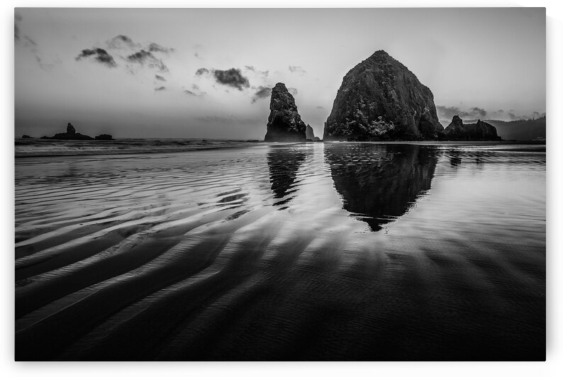 Haystack Rock at Cannon Beach by Images By Jon Evan