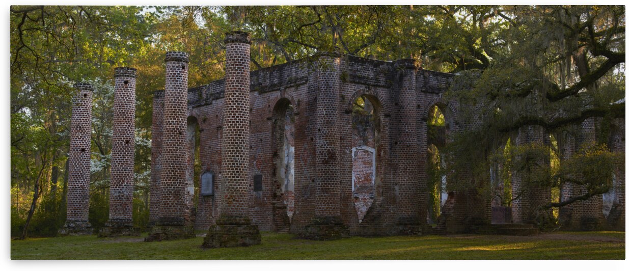 Sheldons Church Ruins at Dawn by Images By Jon Evan